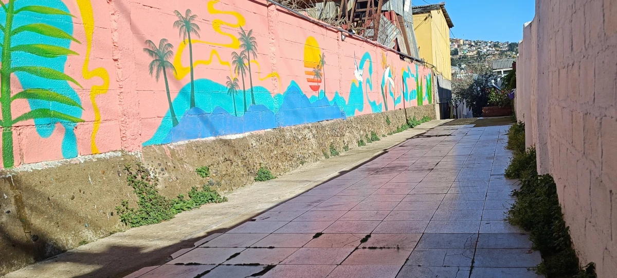 Estacionamiento con valet — Hostal Mi Paz Valparaíso